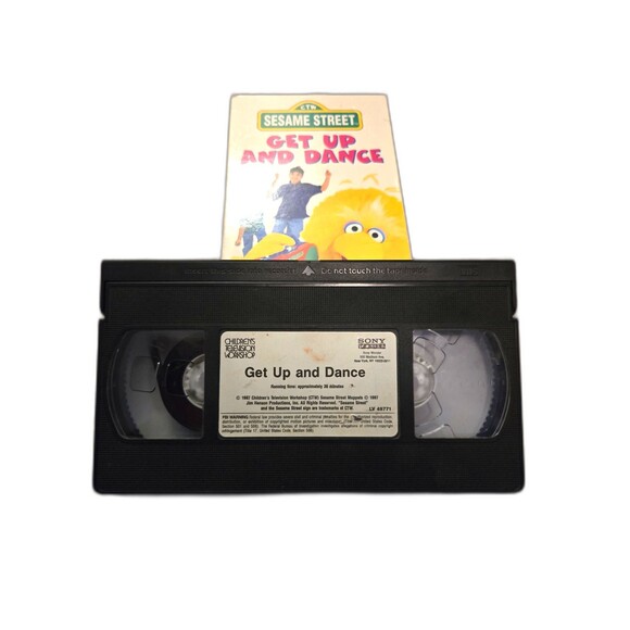 Sesame Street – Get Up and Dance VHS 1997 Big Bird - Picture 7 of 7